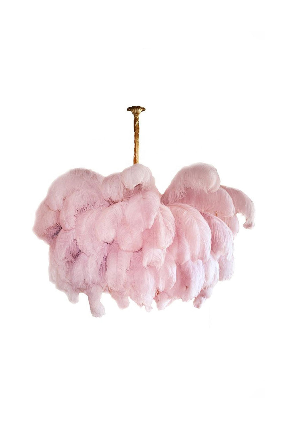 Ostrich Feather Chandeliers - everlamps
