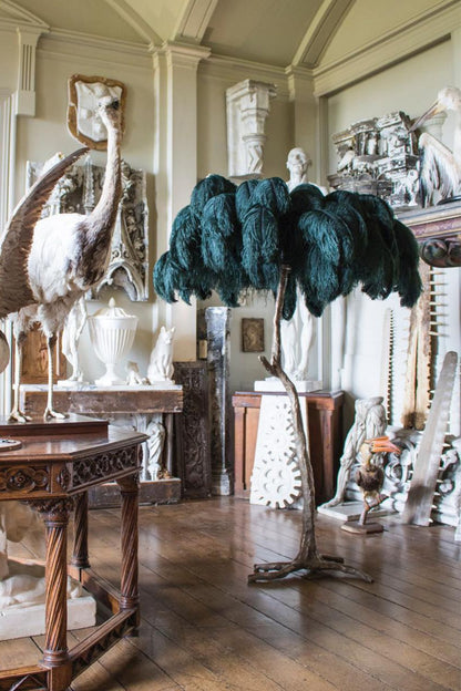 Ostrich Feather Floor Lamp - everlamps
