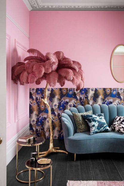 Ostrich Feather Floor Lamp - everlamps
