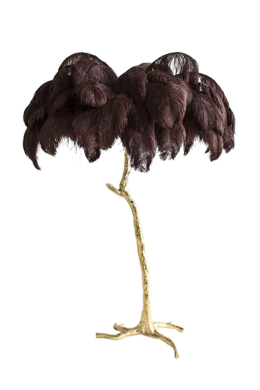Ostrich Feather Floor Lamp - everlamps