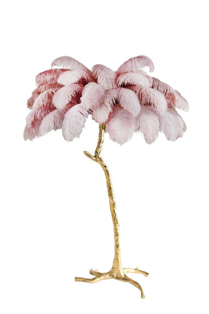 Ostrich Feather Floor Lamp - everlamps