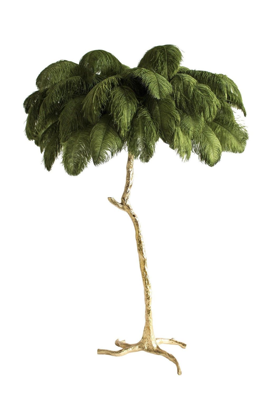 Ostrich Feather Floor Lamp - everlamps