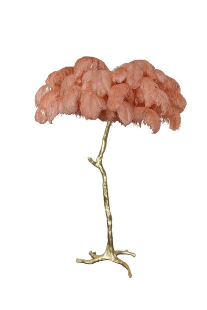 Ostrich Feather Floor Lamp - everlamps