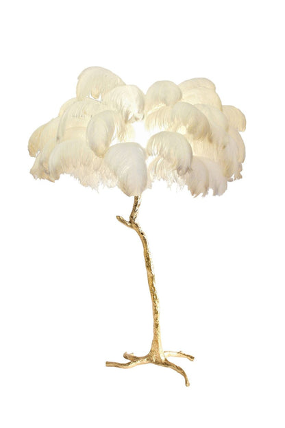 Ostrich Feather Floor Lamp - everlamps