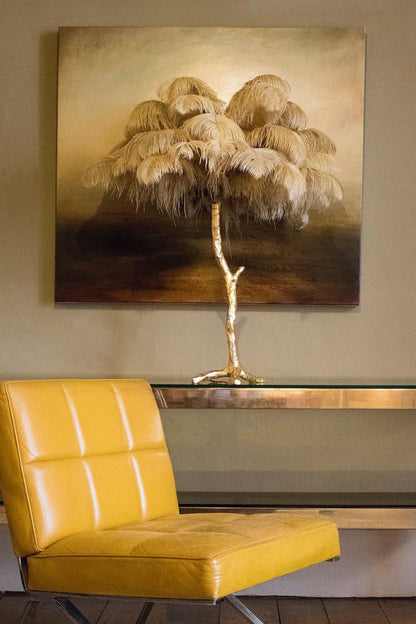 Ostrich Feather Table Lamp - everlamps