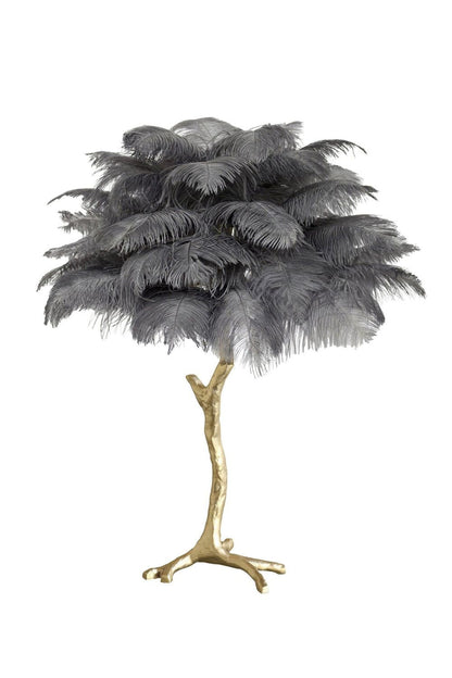 Ostrich Feather Table Lamp - everlamps