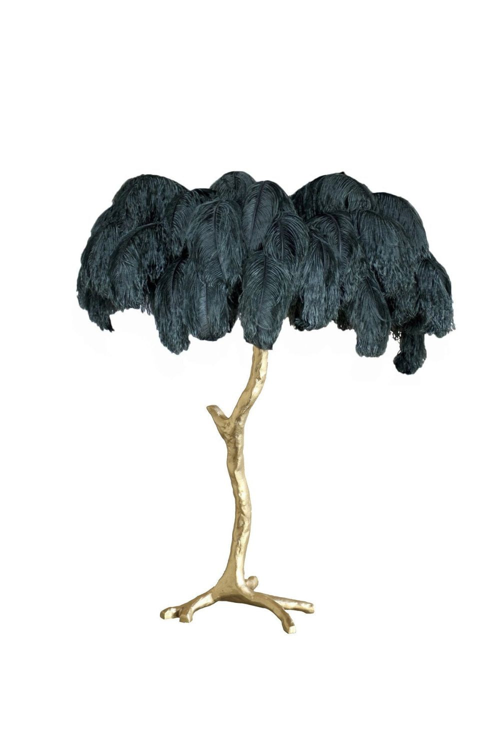 Ostrich Feather Table Lamp - everlamps