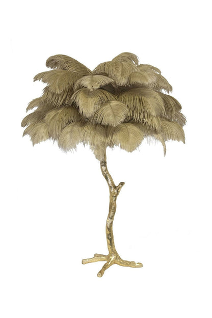 Ostrich Feather Table Lamp - everlamps