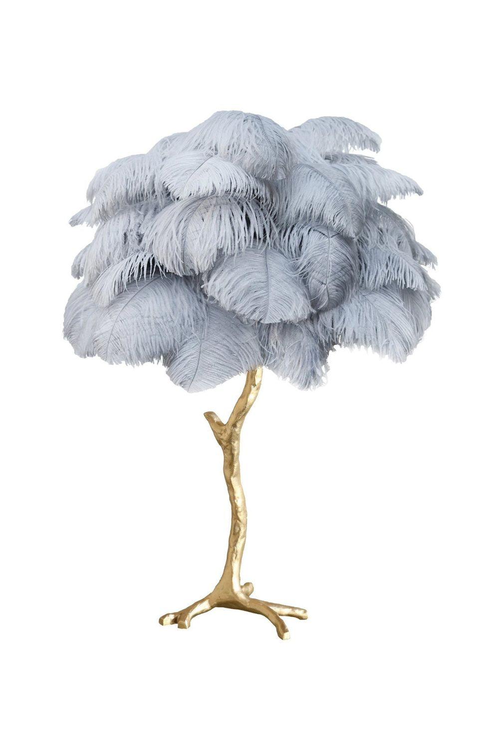 Ostrich Feather Table Lamp - everlamps