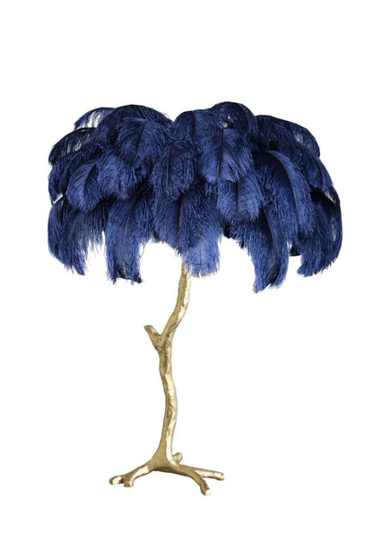 Ostrich Feather Table Lamp - everlamps