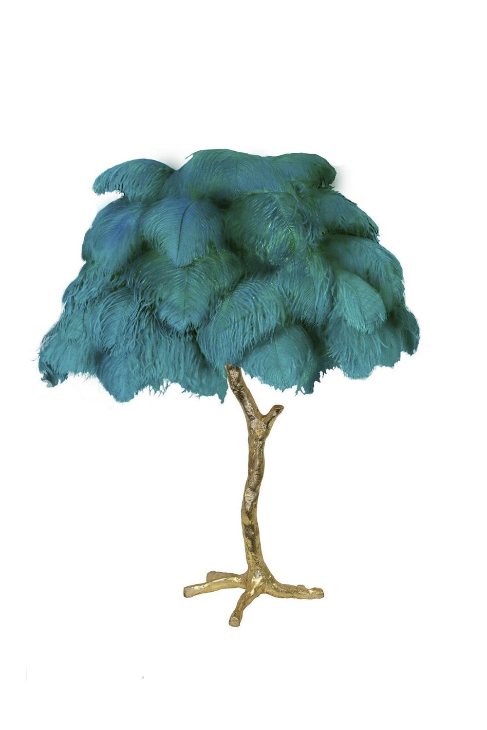 Ostrich Feather Table Lamp - everlamps