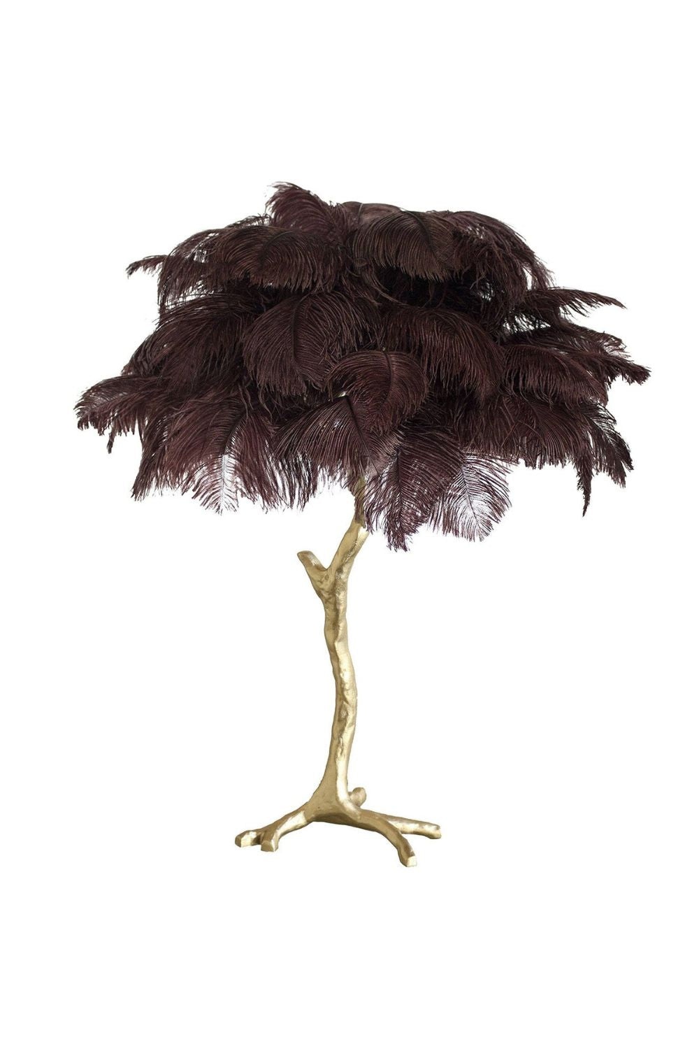Ostrich Feather Table Lamp - everlamps