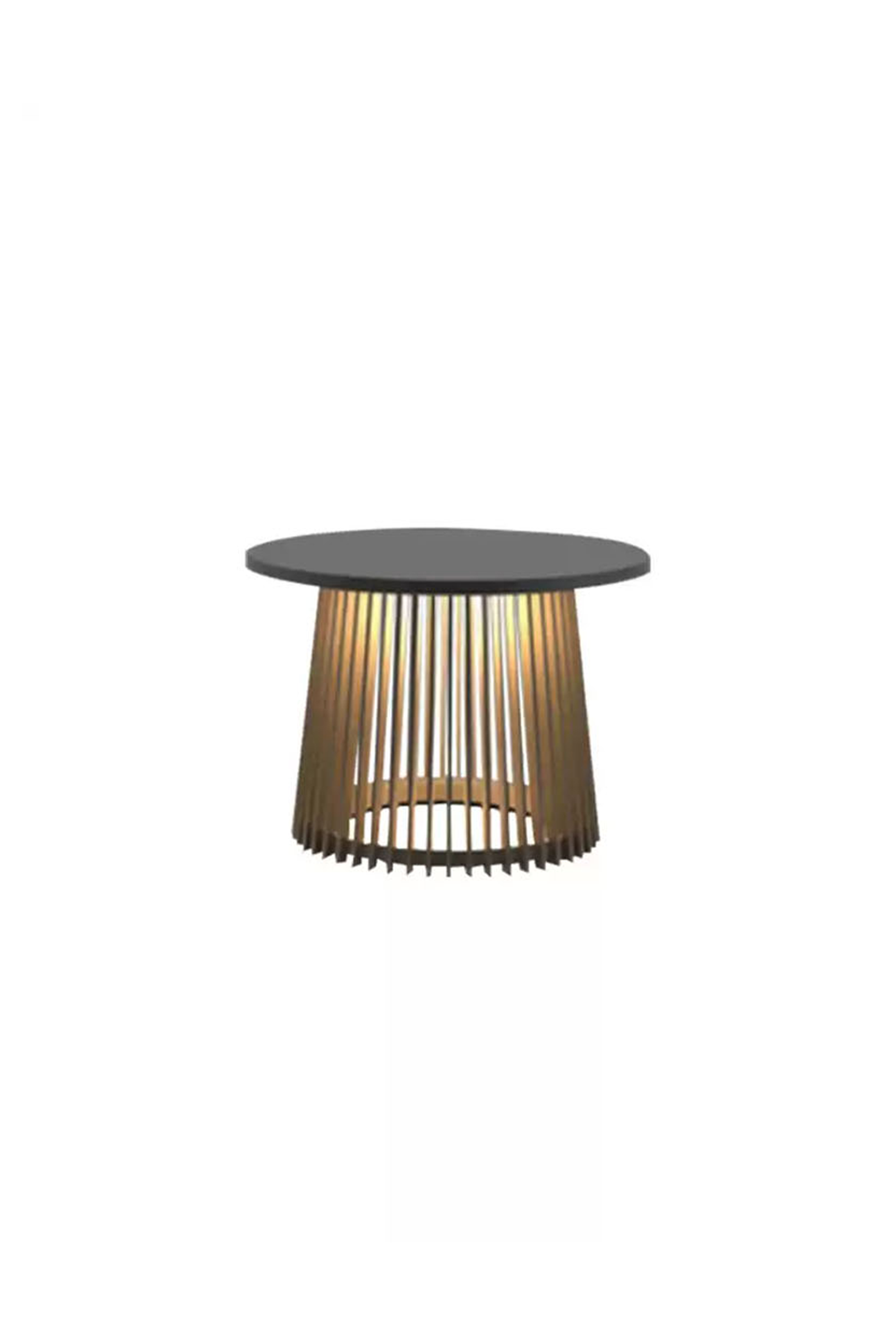 Outdoor Iron Round Table Floor Lamp | everlamps
