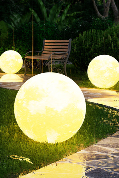 Outdoor Moon Floor Lamp - view 3 | everlamps