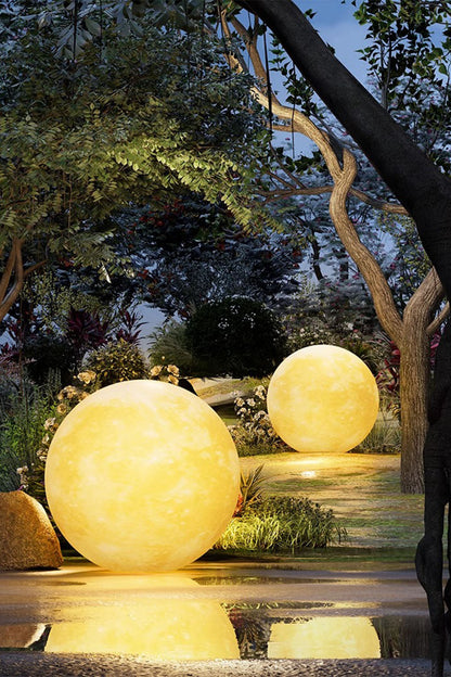 Outdoor Moon Floor Lamp - view 4 | everlamps
