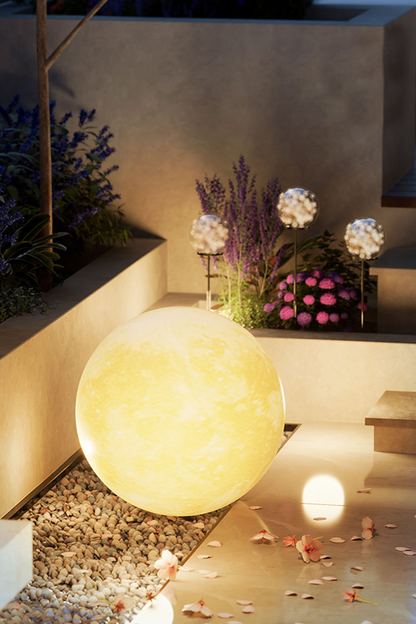 Outdoor Moon Floor Lamp - view 6 | everlamps