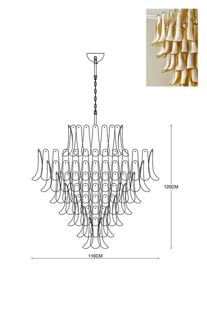 Art Petals Chandelier