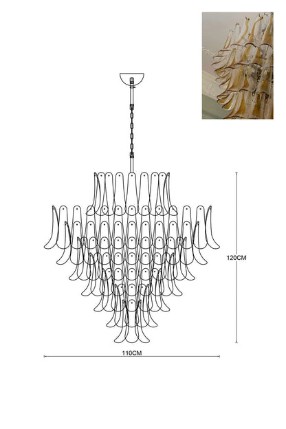 Art Petals Chandelier