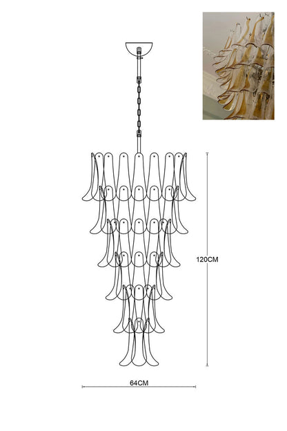 Art Petals Chandelier