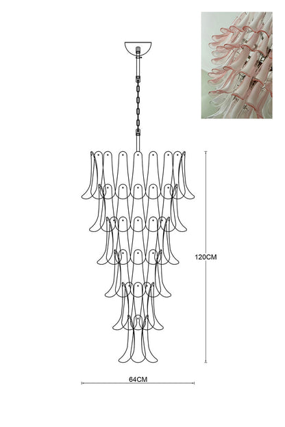 Art Petals Chandelier