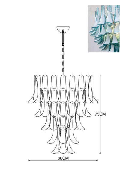 Art Petals Chandelier