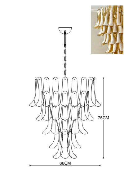 Art Petals Chandelier