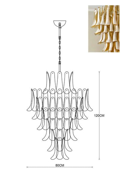 Art Petals Chandelier