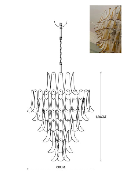 Art Petals Chandelier