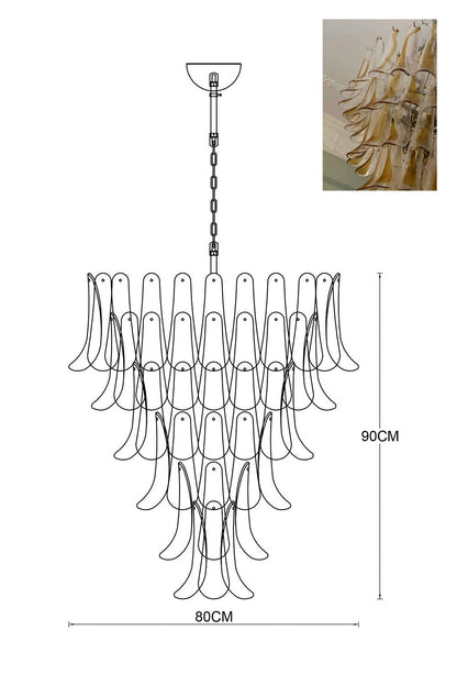 Art Petals Chandelier