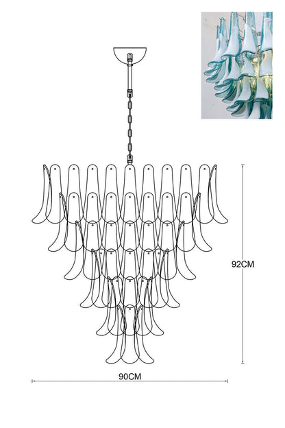 Art Petals Chandelier