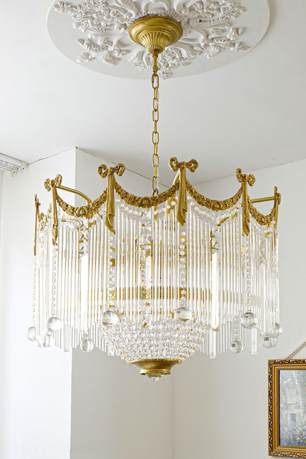 Palace Water Drop Chandelier - everlamps