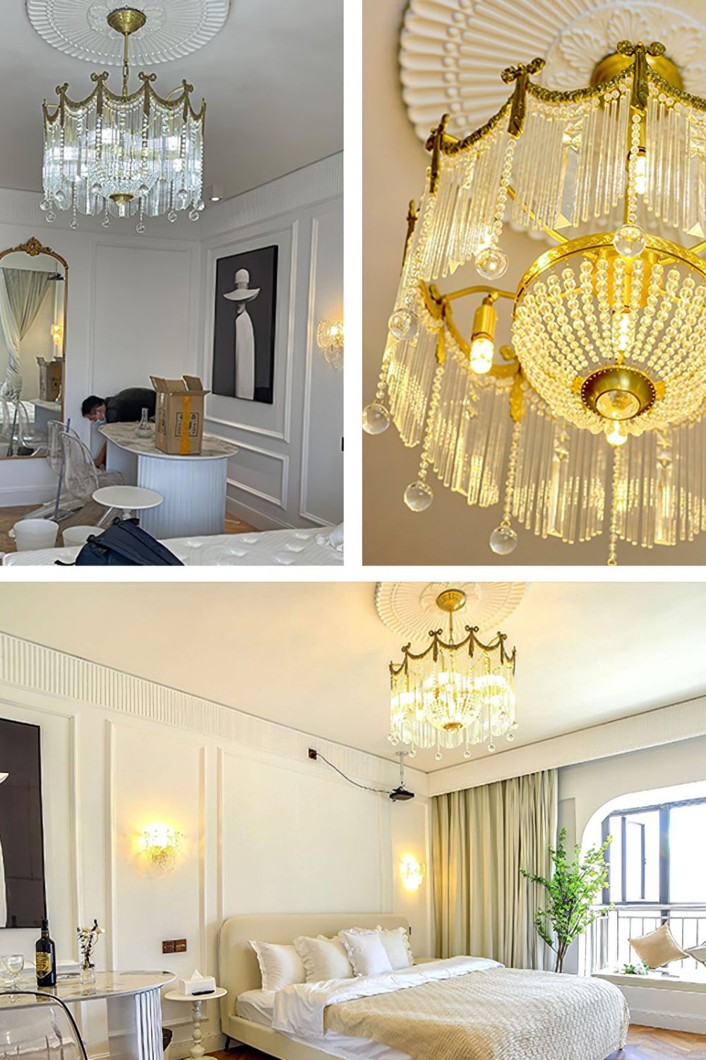 Palace Water Drop Chandelier - everlamps