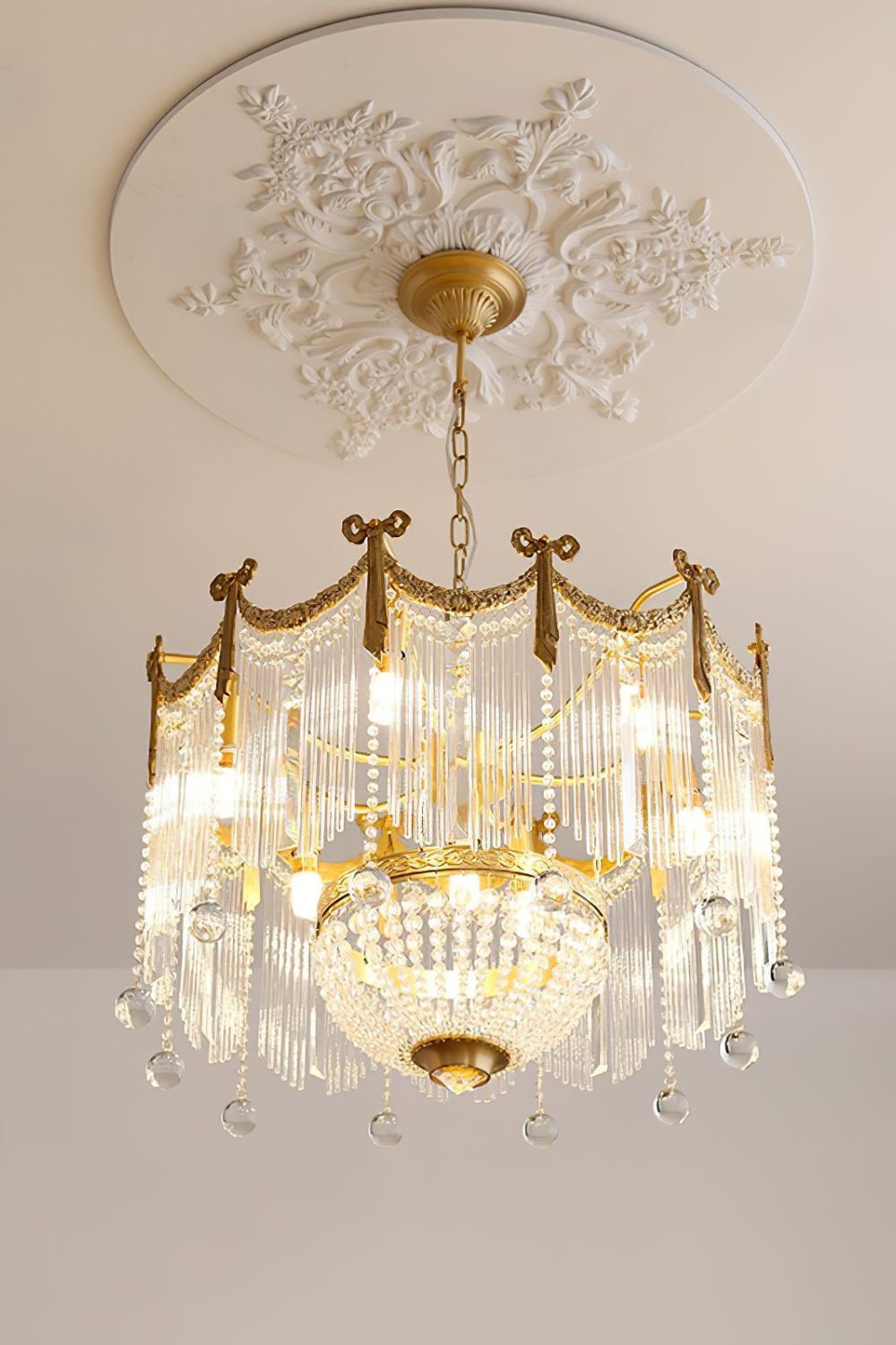 Palace Water Drop Chandelier - everlamps