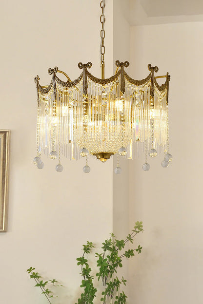 Palace Water Drop Chandelier - everlamps