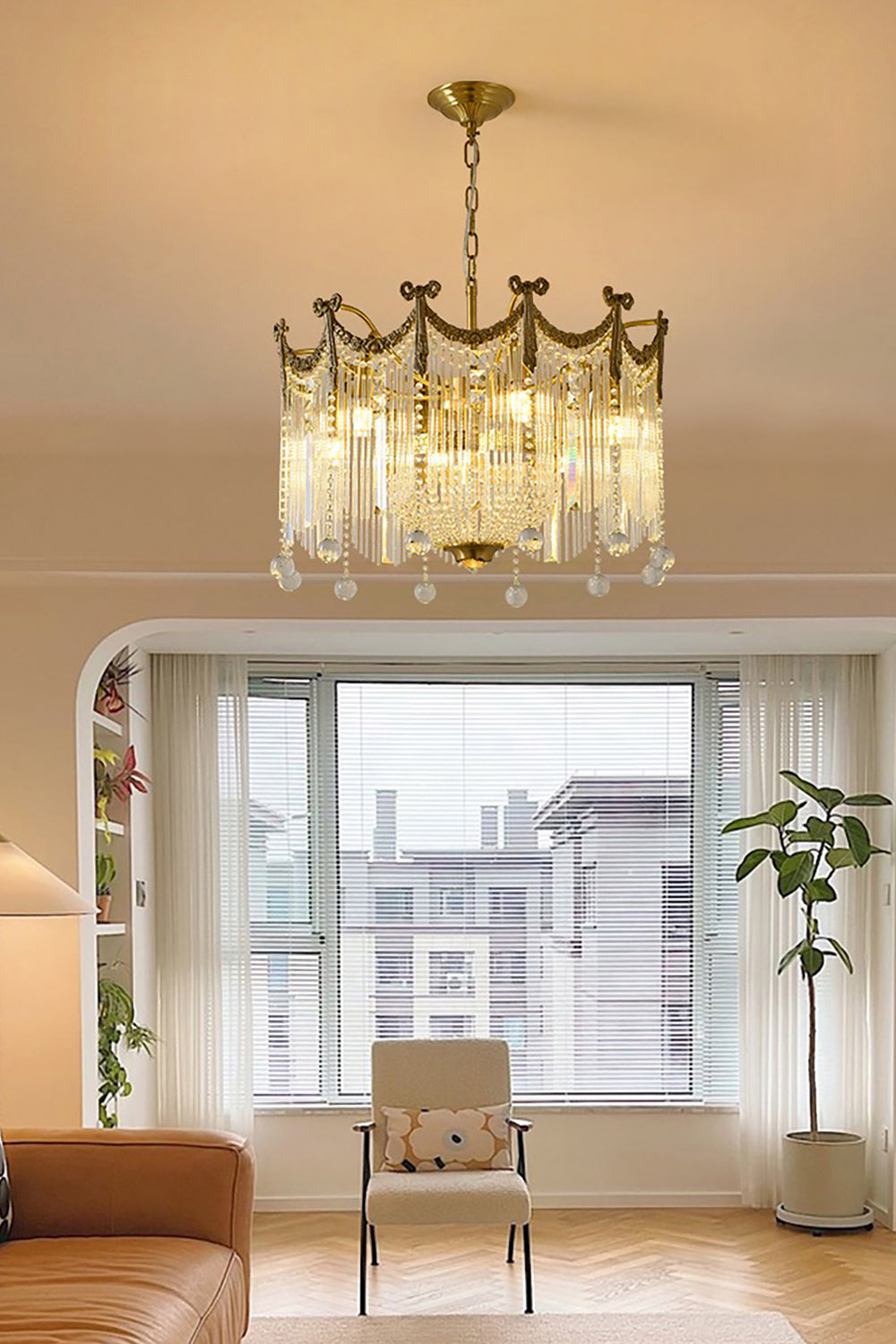 Palace Water Drop Chandelier - everlamps
