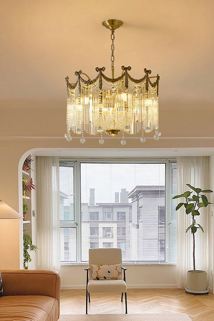 Palace Water Drop Chandelier - everlamps
