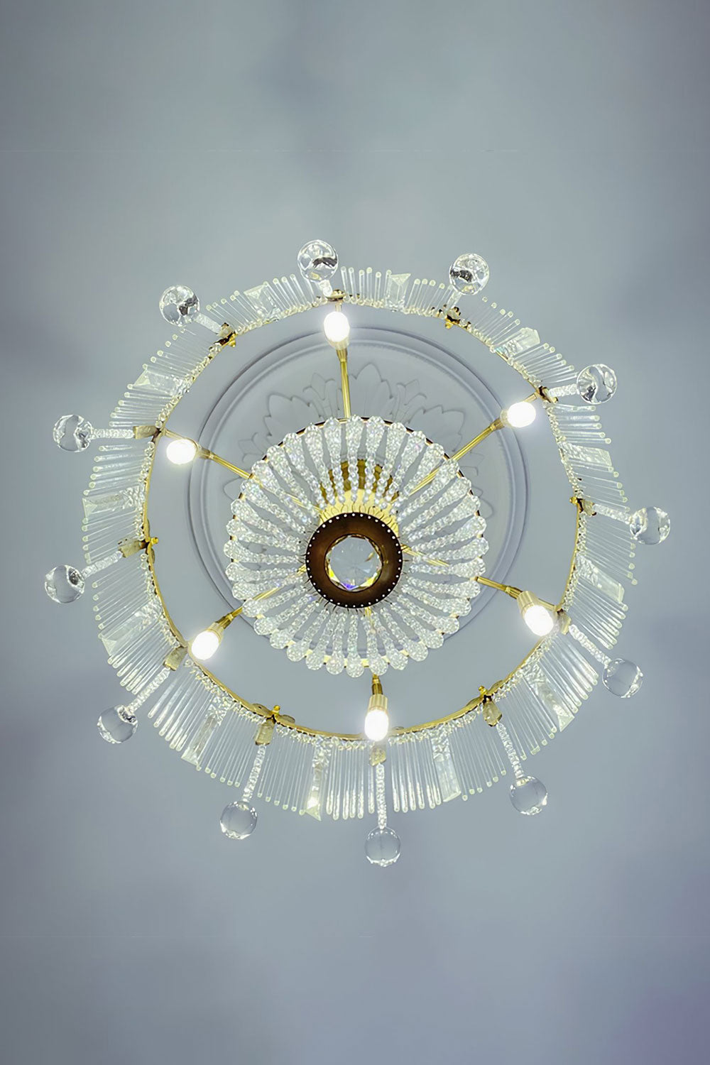 Palace Water Drop Chandelier - everlamps