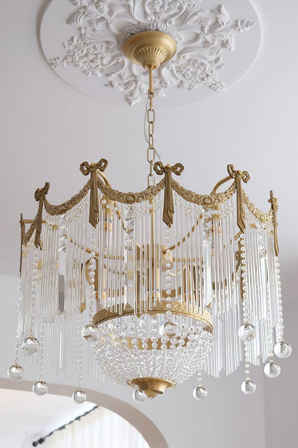 Palace Water Drop Chandelier - everlamps