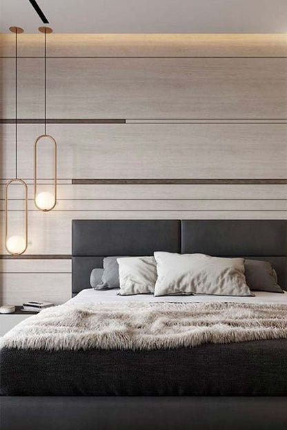 Pearl Arc Pendant Lamp - view 4 | everlamps