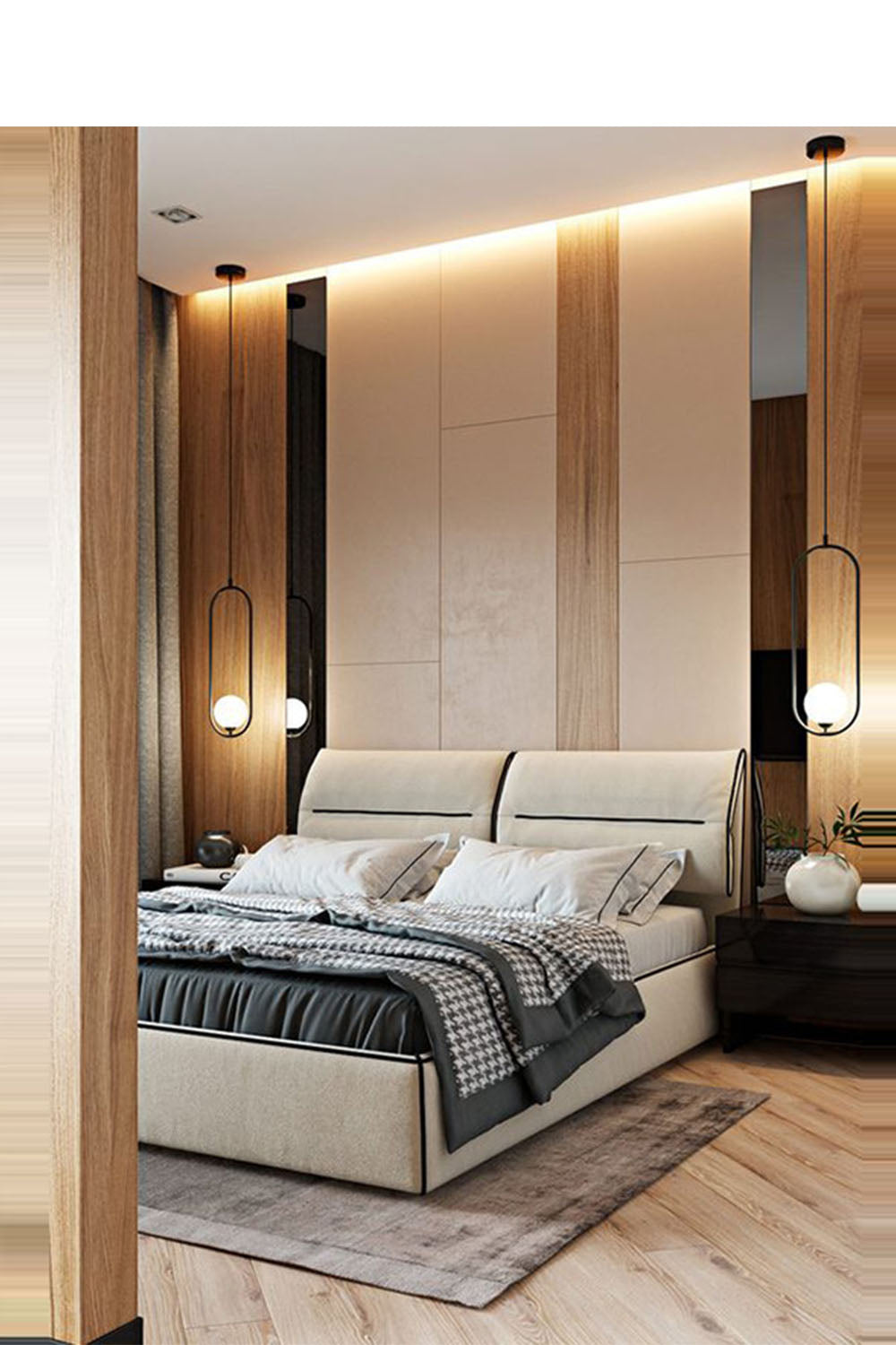 Pearl Arc Pendant Lamp - view 5 | everlamps