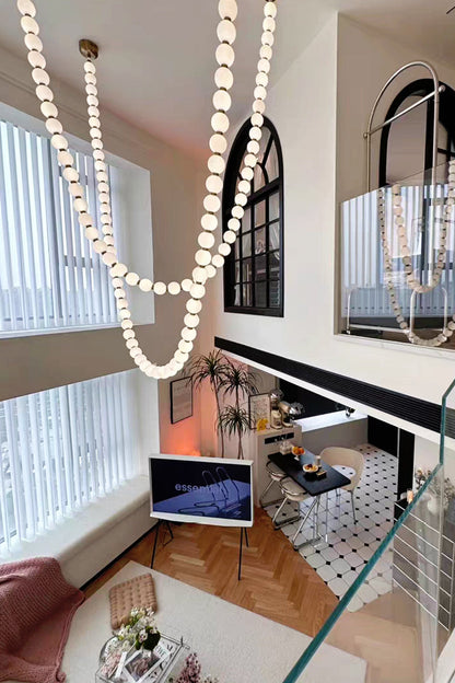 Pearl Necklace Chandelier - view 17 | everlamps
