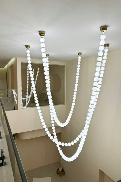 Pearl Necklace Chandelier - view 23 | everlamps
