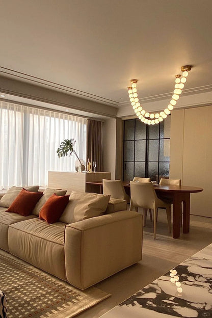 Pearl Necklace Chandelier 12cm - view 8 | everlamps