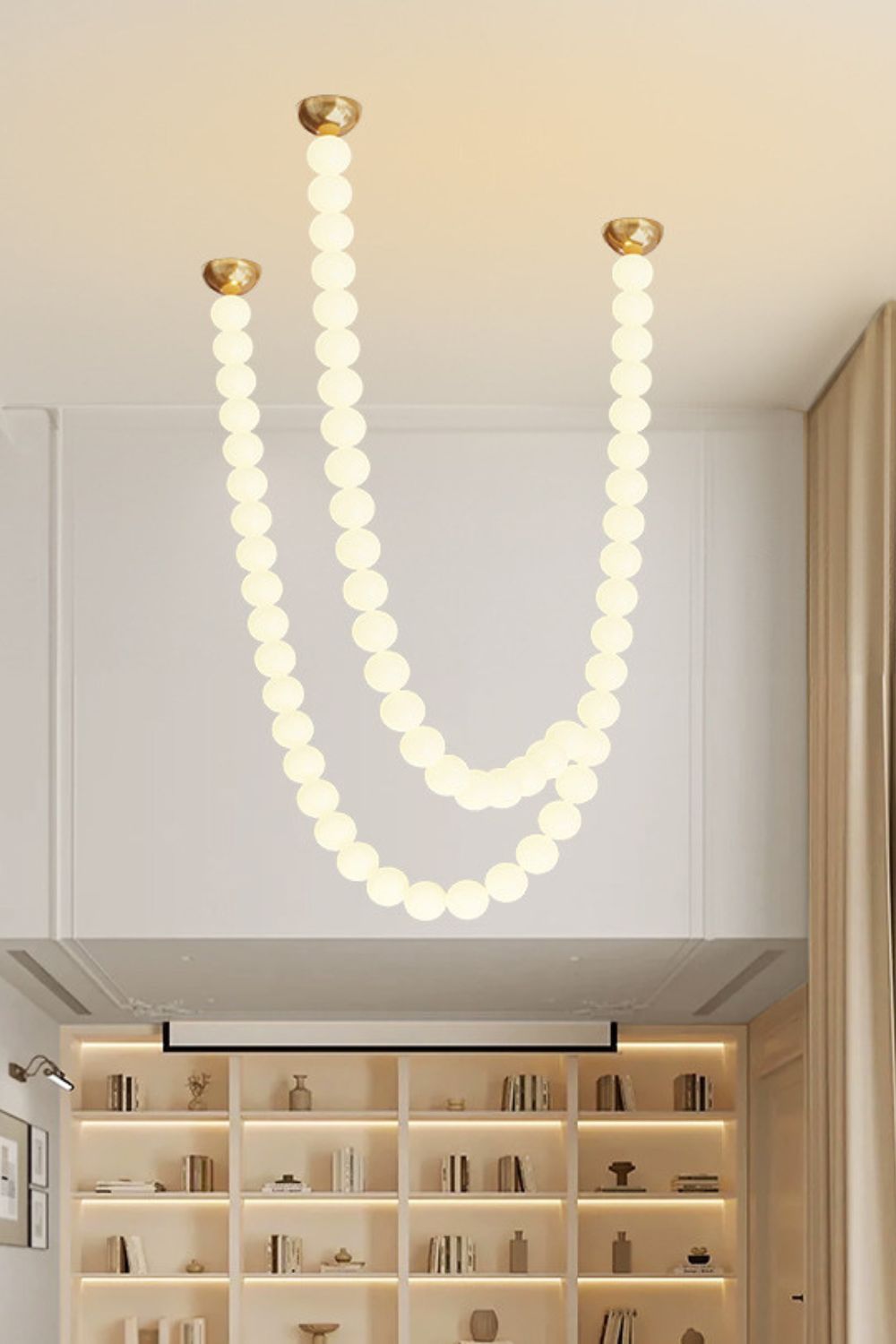 Pearl Necklace Chandelier - view 13 | everlamps