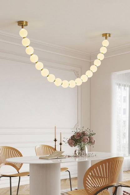 Pearl Necklace Chandelier 12cm - view 19 | everlamps