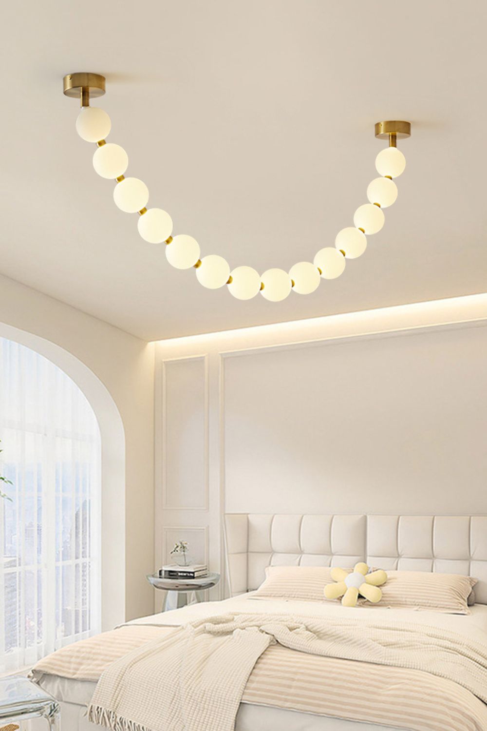 Pearl Necklace Chandelier - view 26 | everlamps