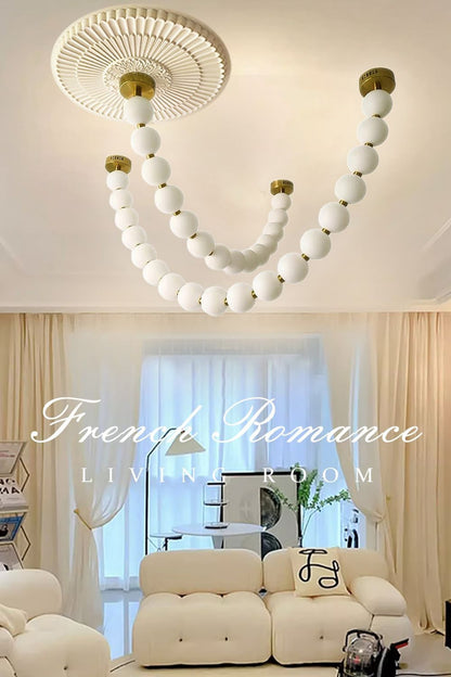 Pearl Necklace Chandelier - view 27 | everlamps