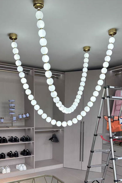 Pearl Necklace Chandelier - view 31 | everlamps