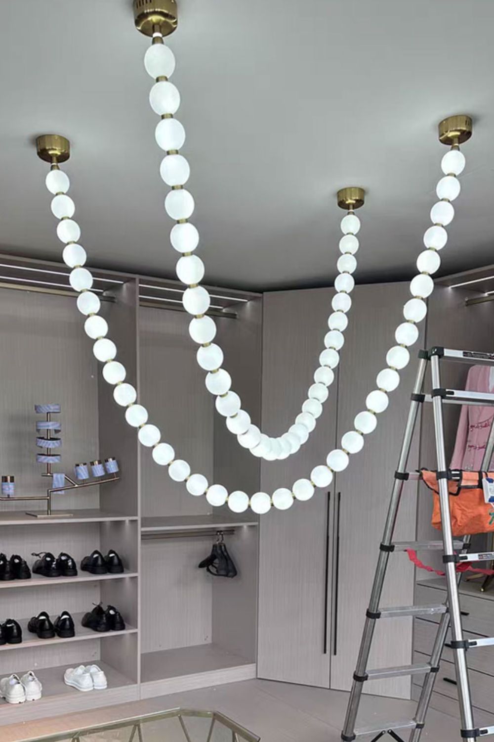 Pearl Necklace Chandelier 12cm - view 26 | everlamps