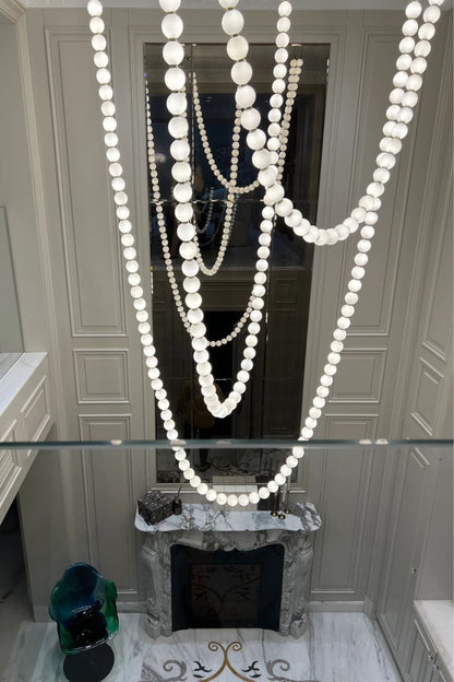 Pearl Necklace Chandelier 12cm - view 11 | everlamps